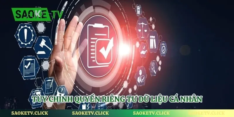 Chính Sách Bảo Mật – Giải Pháp Bảo Vệ Thông Tin Trực Tuyến Hình số 4 Tùy chỉnh quyền riêng tư dữ liệu cá nhân